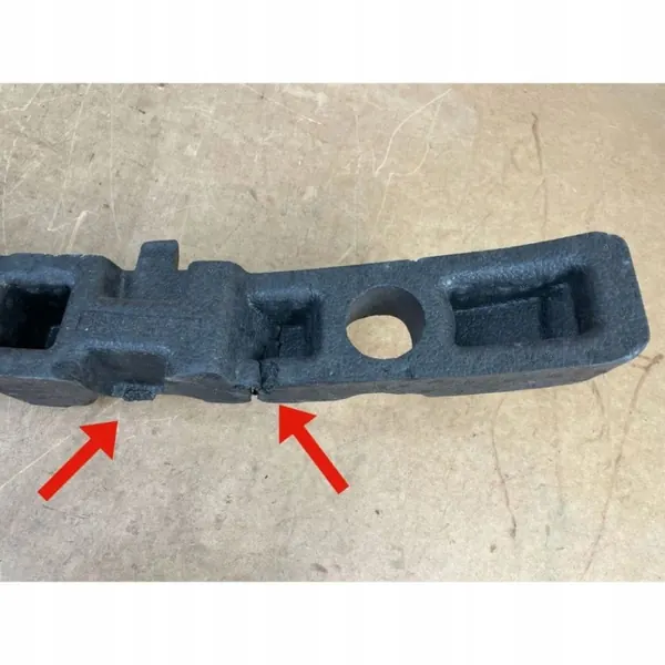 Stoßfänger-Schaumstoff-Absorber vorne Opel Astra OEM 9839980180 image 9