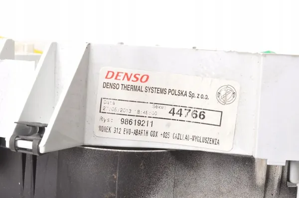 Klimatiseringspaneel FIAT 500 Abarth 98619211 image 5