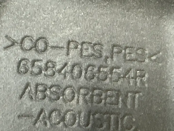 Renault KOLEOS II 2016+ Isolamento do Capô, Clips, Vedações 658406554R image 5