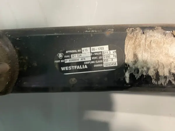 Westfalia Trekhaak VW Passat B6 Kombi OEM 3C0803880B image 4
