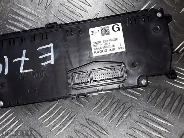 Module de climatisation Mazda 6 OEM grs761190a image 5