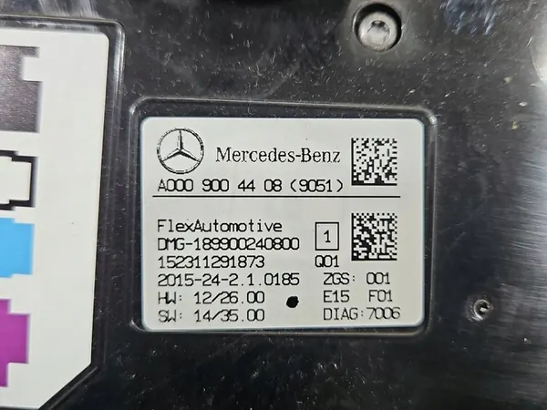 Cabinelamp Mercedes W176 A0009004408 image 4