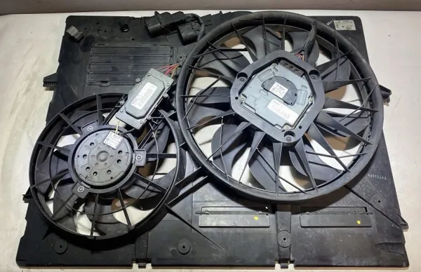 Jäähdytinpuhallin Porsche Cayenne 955 OEM 7L0121207E image 2
