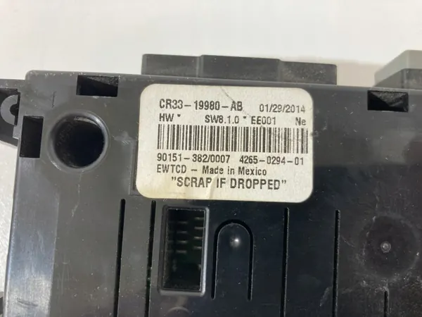 Klimaatregelmodule CR33-19980AB voor Ford Mustang V image 4