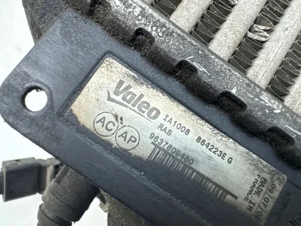 Radiador intercooler Peugeot 607 2.0 HDI OEM 9637809480 image 3