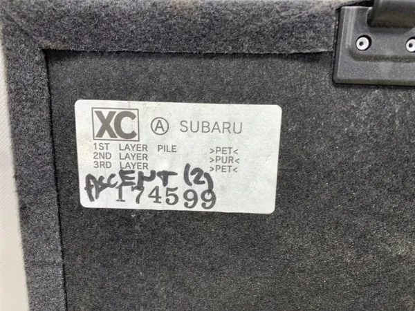 Subaru Ascent tavaratilan matto OEM 174599 - Käytetty image 3