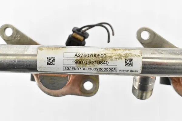 Rampe de carburant A2760781345 Mercedes W205 W253 W213 W222 3.0 V6 image 4