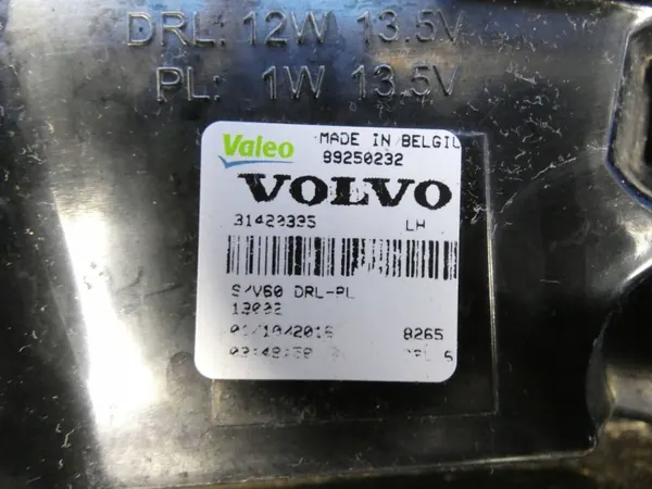 Lâmpada DRL OEM 31420395 Esquerda Dianteira Volvo S60 II V60 image 3