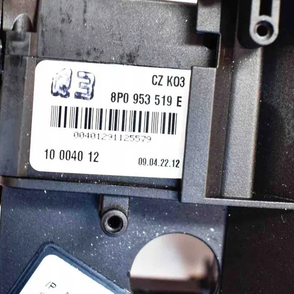 AUDI A3 8P Ruitenwisser Schakelaar 2.0L image 5