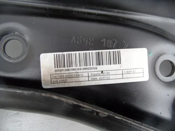 Braccio Oscillante Anteriore Destro Fiat 500 Ibrido Elettrico image 3