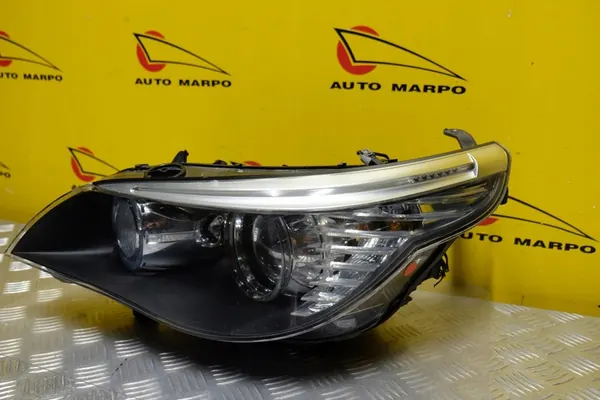 BMW 5 M5 E60 E61 2008 Farol Xenon Esquerdo OEM 7044675-05 image 4