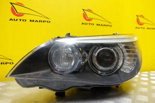 BMW 5 M5 E60 E61 2008 Farol Xenon Esquerdo OEM 7044675-05 image 6