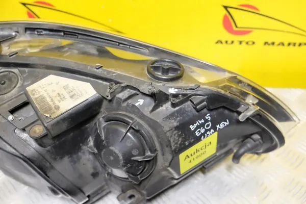 BMW 5 M5 E60 E61 2008 Farol Xenon Esquerdo OEM 7044675-05 image 8
