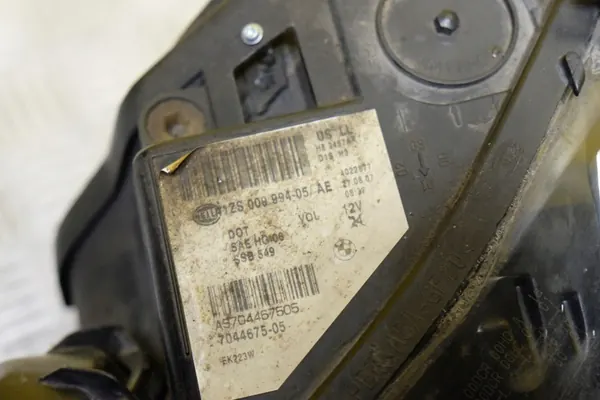 BMW 5 M5 E60 E61 2008 Farol Xenon Esquerdo OEM 7044675-05 image 9