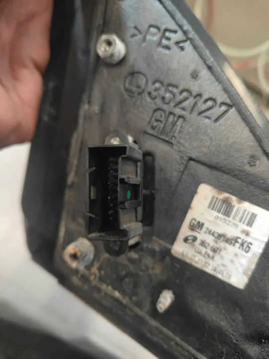 Opel Vectra C vasen peili OEM Z157 5-piikkinen image 3