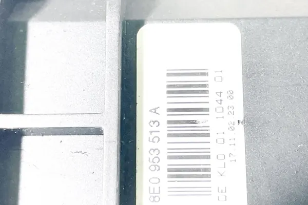 Schakelknop AUDI A4 8E2 B6 8E0953513A image 3