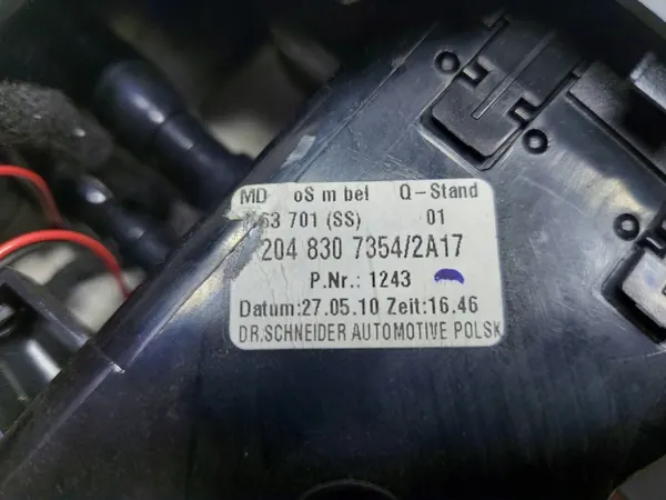 Mercedes W204 midden luchtrooster OEM A2048307354 image 6