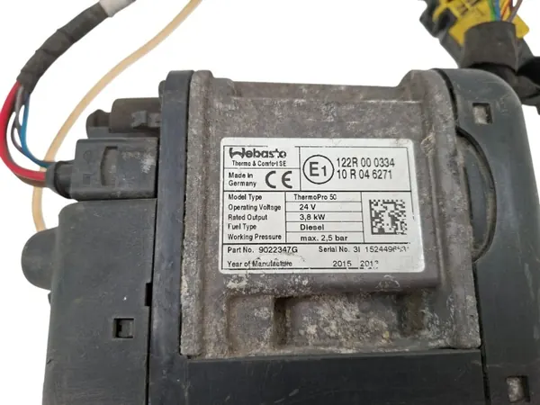 OEM A9608305861 extravärmare för Mercedes lastbilar image 4
