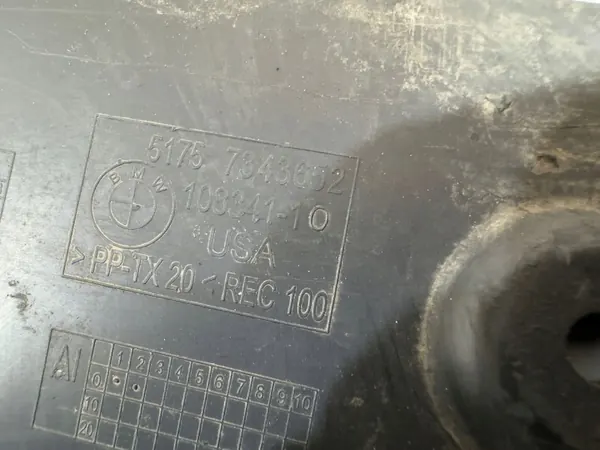 OEM OSŁONA PRZEKŁADNI KIEROWNICZEJ PRAWE BMW F15 JAN POZNAŃ image 3