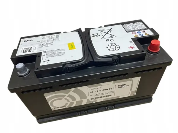 Batterie AGM OEM 6806752 92Ah 850A pour BMW image 2