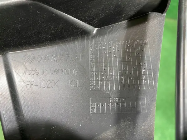 VW GOLF VII Suporte de Para-choque Frontal Esquerdo 5G0807723F image 8