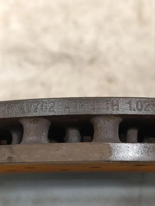 Maserati Remschijf OEM 2284110K Achter Gebruikt image 10