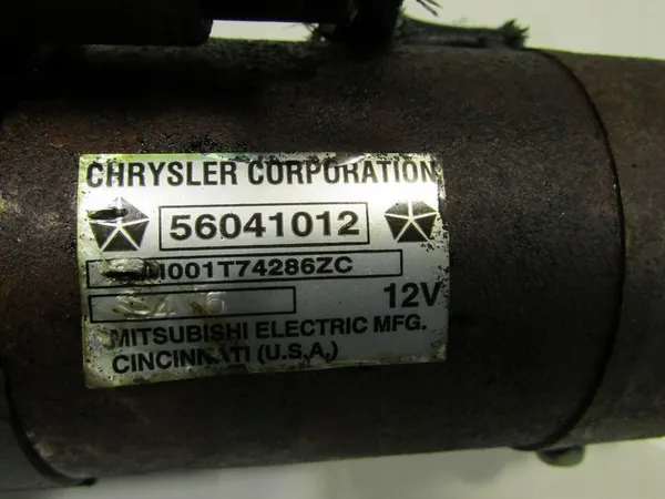 Motor de arranque Jeep Cherokee 4.0 ZJ ZG image 3