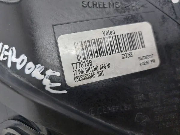 LÁMPARA DELANTERA BI-XENON DERECHA JEEP GRAND CHEROKEE WK2 68266656AE image 8