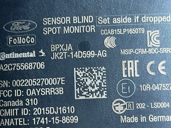 FORD Transit Custom Radarsensor OEM JK2T-14D599-AG image 3