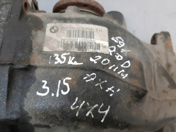 Diferencial traseiro BMW 3 Touring E91 7691022 2.0L Diesel image 4