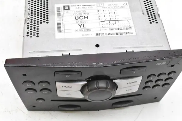 Radio OEM 13257038 CD MP3 para Opel Corsa D 06-11 image 8