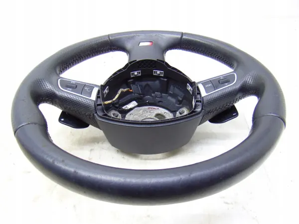 Audi S-Line Lederlenkrad OEM 8K0419091BC image 3