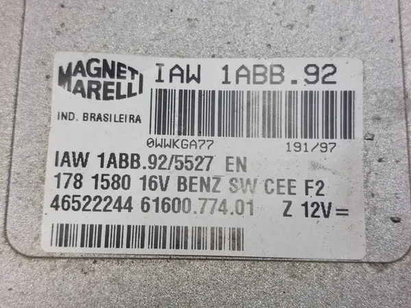 KIT DE DÉMARRAGE FIAT SIENA I 1.6 16V IAW1ABB92 image 2