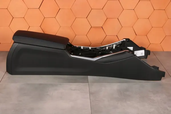 Reposabrazos central OEM 6996833 Vernasca negro BMW image 6
