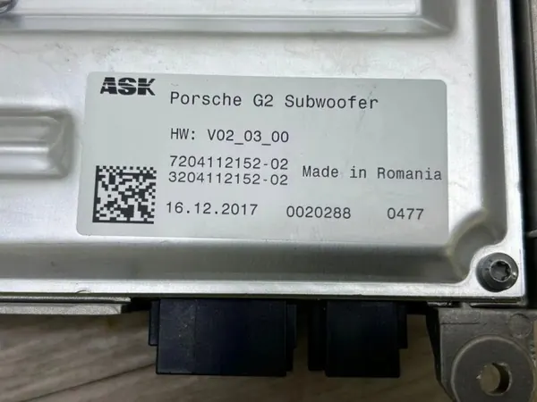 Porsche Verstärker OEM 0020288 für Panamera 971 image 4