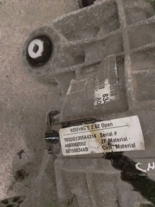2016 Dodge Charger Rear Differential 68159834AD image 3