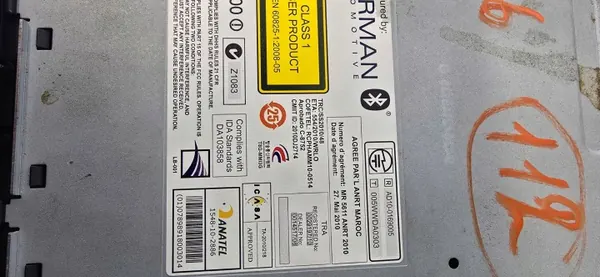 Audi MMI Navigationsradio OEM 4G0035666G/A - Begagnad image 6