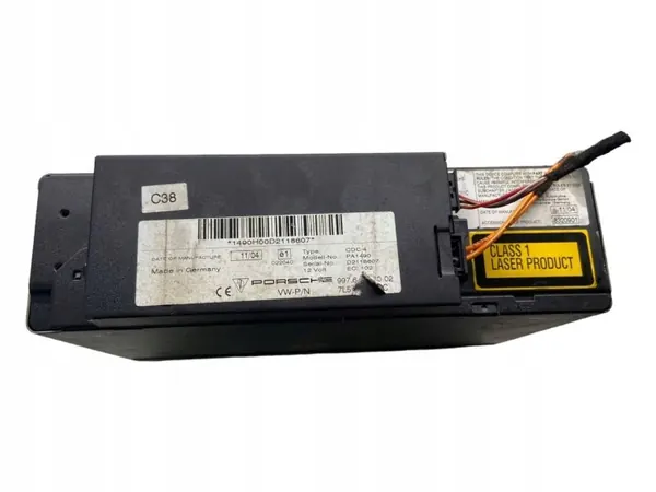 Porsche Cayenne CD/DVD-wisselaar OEM D2118607 image 5