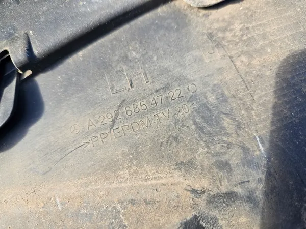 Mercedes GLE Framskärmskåpa Vänster a2928854722 image 3