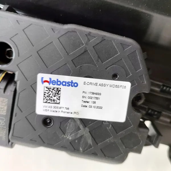 Skoda OE schuifdak OEM 89A877041 voor Enyaq iV SUV image 6