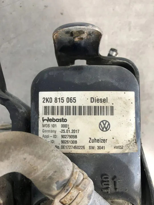 Webasto VW Caddy parking heater 2k0815065 image 6