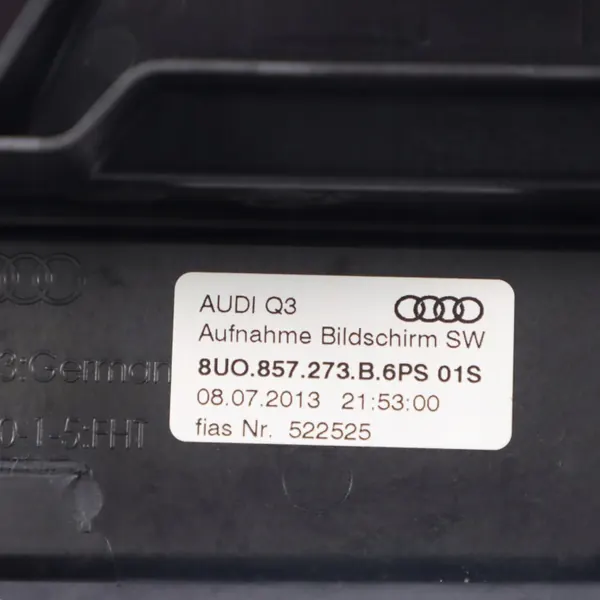 Pantalla GPS Audi OE 8U0857273B usada image 8
