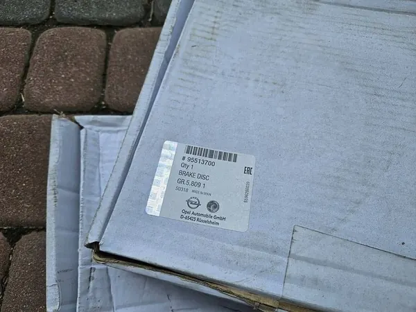 Set Voorremschijven Origineel Opel Agila B 95513700 image 4