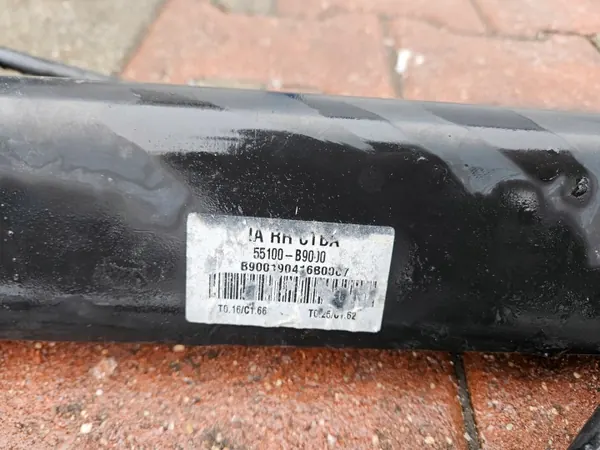 HYUNDAI I10 II Hinterachse OEM Teil image 7