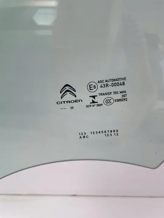 Vidro Porta Esquerda Dianteira CITROEN C3 III 2020R OEM image 5