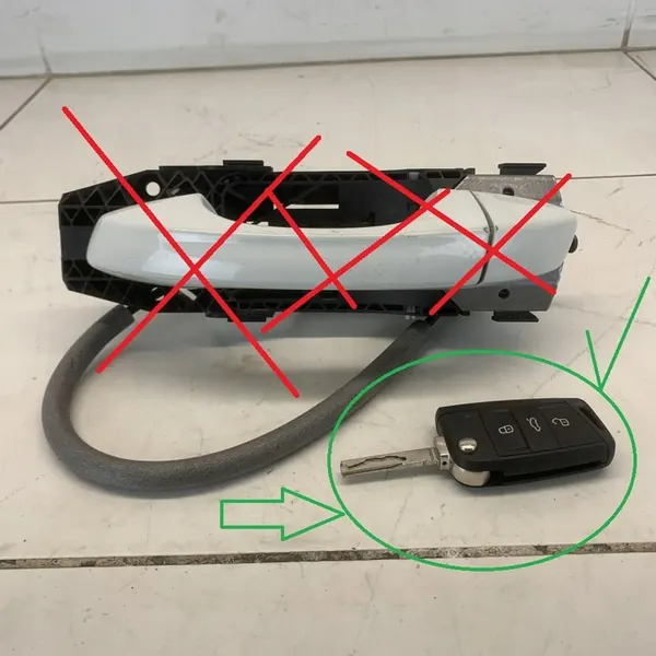 Sytytyskytkin + 2 Kauko-ohjainta VW T-ROC 2019 image 4