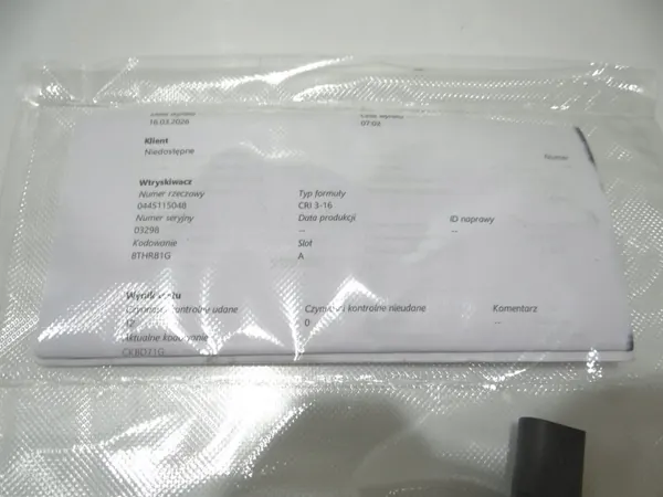 Injecteur BMW OE 0445115048 d'Occasion image 4