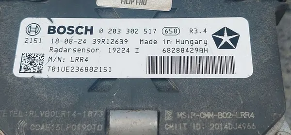 Voor Radar Module JEEP CHEROKEE KL 2018-2019 OEM image 2