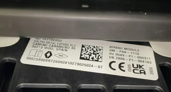 Console Airbag OEM pour Renault Trafic III/IV 2024 image 10