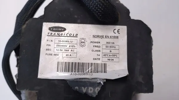 Transformateur Carrier Xarios 12V 10-00383-12 image 2